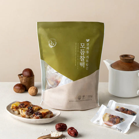 [Black Friday Special] 100% 국내산 찹쌀로 만든 창억떡 모듬찰떡 500g