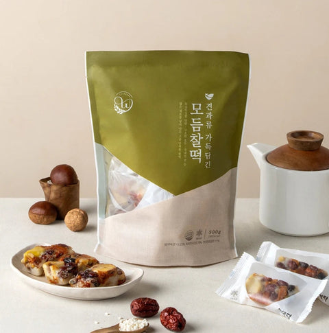 [Special] 100% 국내산 찹쌀로 만든 창억떡 모듬찰떡 500g