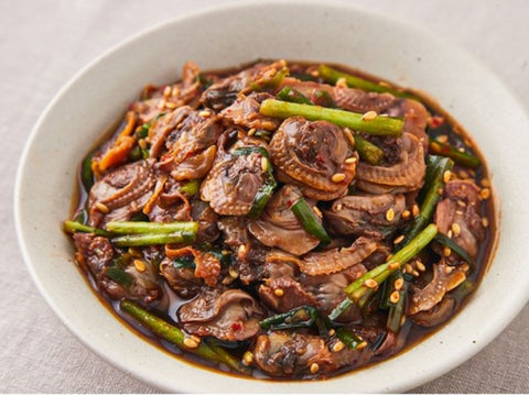 [신상-new] 드디어 입고!!! 셰프애찬 청양부추 새꼬막장 400g