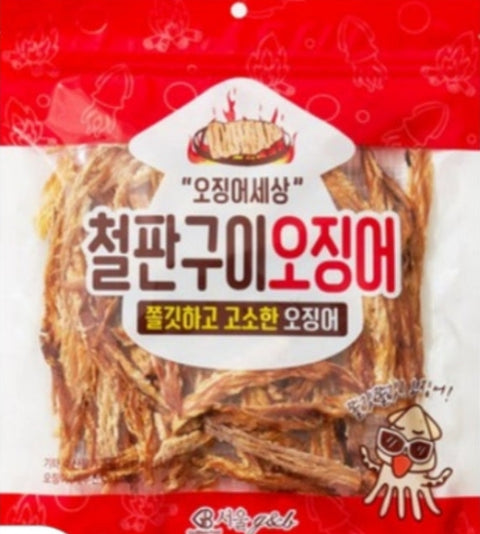 [재입고] 맥주안주 건어물 2종 (철판구이 오징어/ 땅콩버터맛 오징어)