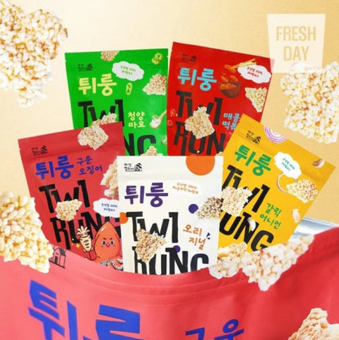 [special sale] 맛있는 튀김 누룽지 튀룽 5가지 맛