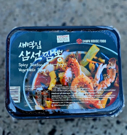 [재입고] 매콤 칼칼한 국물이 제대로인 해물듬뿍 삼선 짬뽕 700g