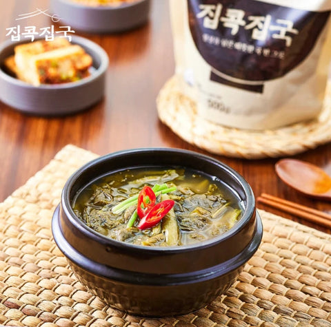 [재입고] 정성을 담은 따뜻한 국 한 그릇 집콕집국 시래기 된장국 500g