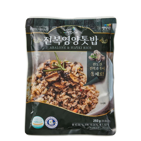 [New] 전복이 그대로 들어있는 완도전복 영양톳볶음밥 250g