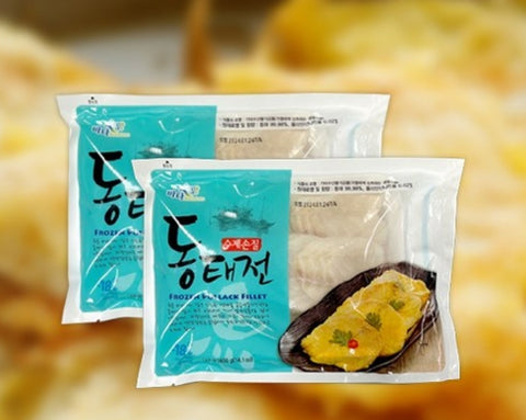 [신상-new] 바다팜 수제손질 냉동 동태전 슬라이스 400g