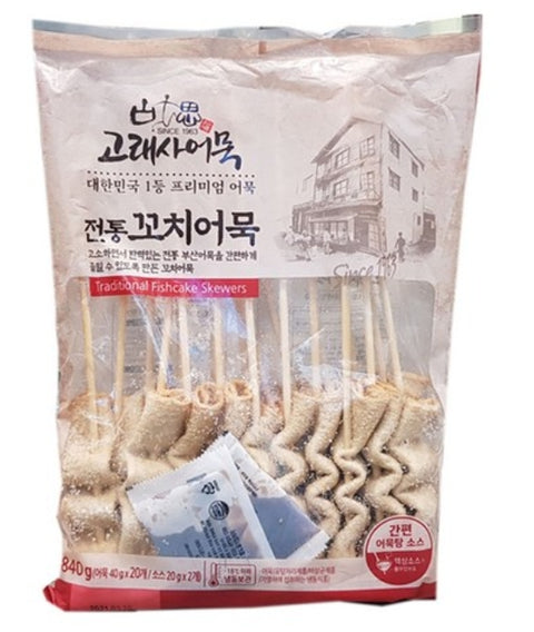 [신상-new] 포장마차에서 먹던 그맛 그대로 고래사 전통 꼬치 어묵 840g