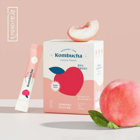 [New] 착한습관 콤부차 러블리 피치 30포