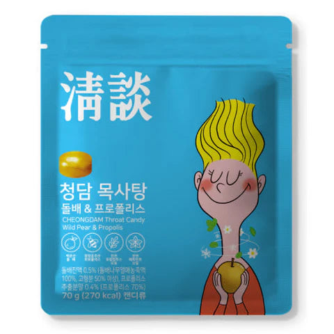 [New] 뉴욕 파마시 입점! 간편하게 챙기는 목건강! 돌배와 프로폴리스로 만든 국내 최초 "청담 목사탕"