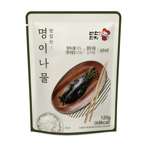 [New] 부드러운 잎에 새콤 달콤 소스가 절여진 명이나물 120g